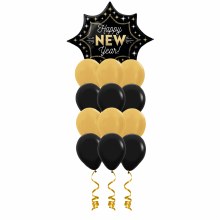 Balloon Bouquet, Floating Column w/ Starburst Topper