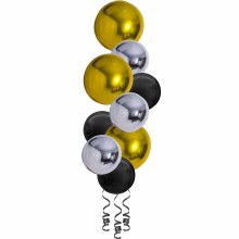 BB Spheres GD/SV/BK LG