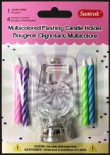 Candle w/ Flashing Holder #5