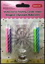 Candle w/ Flashing Holder #8