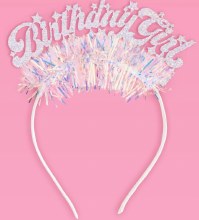 Headband Birthday Girl XO