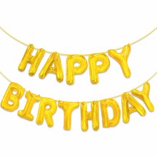 AF HBD Banner Gold