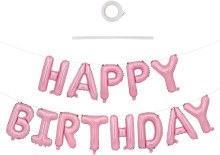 AF HBD Banner Pastel Pink