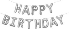 AF HBD Banner Silver