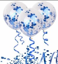 BllnBag Confetti GD/BL 6pk