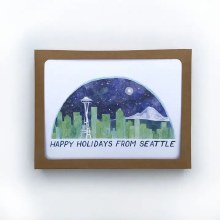 Cards Box Set Seattle Holidays