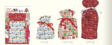 Gift Bags Pullstring Xmas