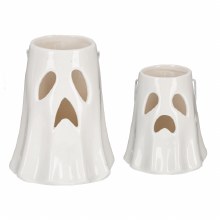 Ghost Tea Light Holder Sm