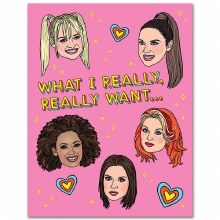 Card Spice Girls Birthday