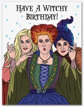 Hocus Pocus Witchy Bday Card