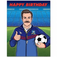 Card HBD Ted Lasso