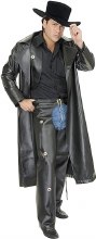 Range Rider Duster Coat Black XL