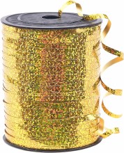 Curling Ribbon Holographic Gold