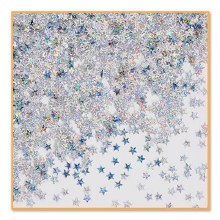 Confetti Silver Holog Stars