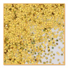 Confetti Gold Holog Stars