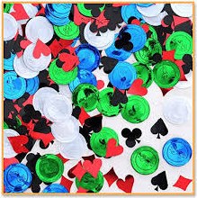 Confetti Poker Party