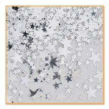 Confetti Silver Stars