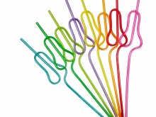 Glitterati Silly Penis Straws
