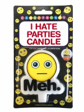 Candle MEH I Hate Parties