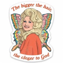 Sticker Dolly Bigger Hair