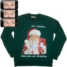 Graphic Sweatshirt Santa Lg