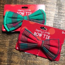 Child Merry Little Bow Tie ~ GREEN/Size: 0-12 Months