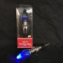 Light Up Wine Bottle Topper ~ BLUE