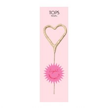 Sparkler Mini Gold Heart