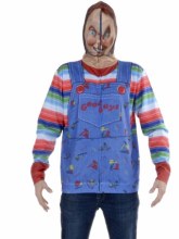 FauxReal Chucky HoodieW/Mask L