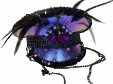 Festival Hat Light Up Purple