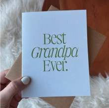 Greeting Card Best Grandpa