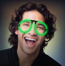 Glow Eyeglasses Green