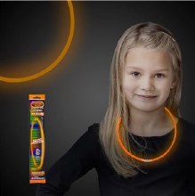 22" Glow Necklace Orange