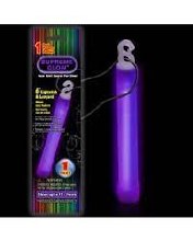Glow Stick w/ Lanyard Purple