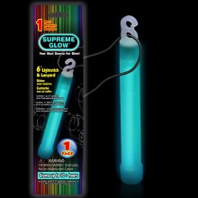Glow Stick w/ Lanyard Aqua