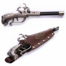 Steampunk Pistol with Holster