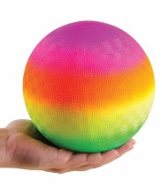 Rainbow Playground Ball 5in.
