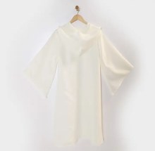 Hooded Robe white