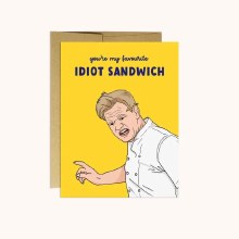 Card Idiot Sandwich, Gordon Ramsay