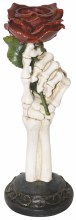 Candle Holder Skeleton Hand