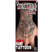 TattooFX Skull Hand Tattoos
