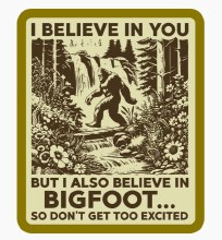 Sticker Bigfoot