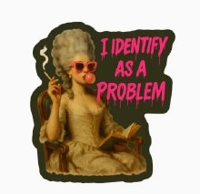 Sticker Identify as a Problem