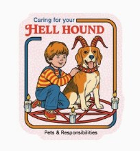 Sticker Hell Hound