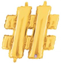 Mini 14in. Air Fill Symbol Gold #