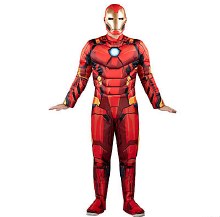 Iron Man Muscle Adult Lg