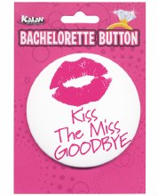 Button Kiss Miss Goodbye