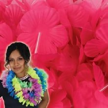Lei Hot Pink