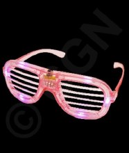 LED Shutter Sahdes Pink
