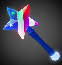 Glow Star Wand Patriotic